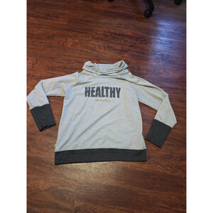 Healthy Shakeology Hoodie Sweatshirt Beachbody Bodi size medium